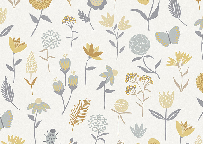 Floral Whimsy, Sunrise - Made to Measure Curtains - Image 9